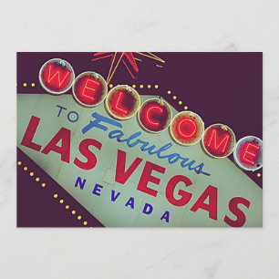 Las Vegas original que Wedding o convite formal