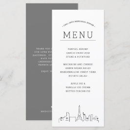 Las Vegas Skyline | Menu Janto Evento de Casamento