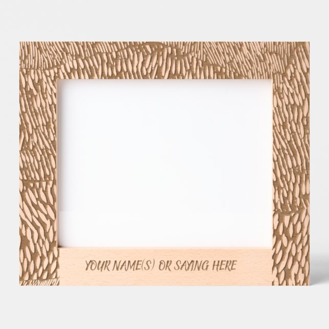 Laser de corte de madeira gravada (Front)