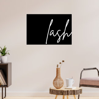Lash Artist Wall Impressão - Lash Decor