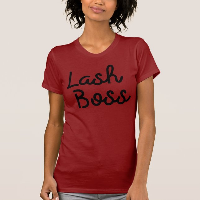 Lash Boss Babe T-Shirt (Frente)