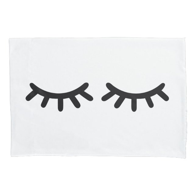 Lash Impressão Pillowcase (Frente)