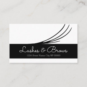Lashes & Brows Cartão de visita