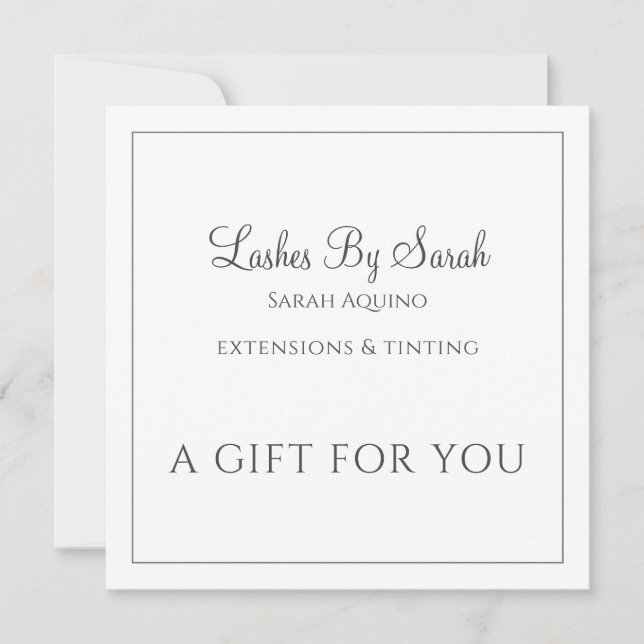 Lashes E Serviços De Beleza Texturados Sage Green (Frente)