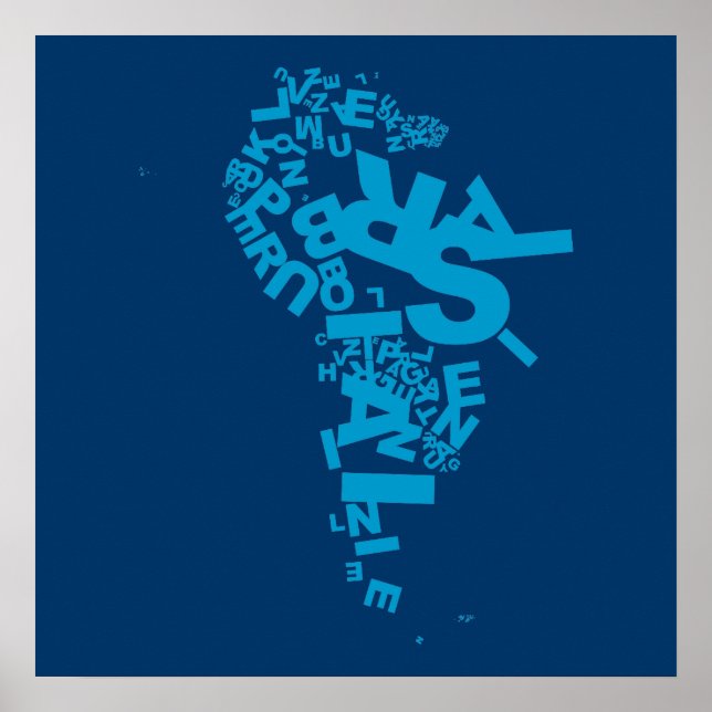 Lateinamerika Poster (Frente)