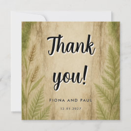 Latido russo e Cartões de agradecimentos da flores