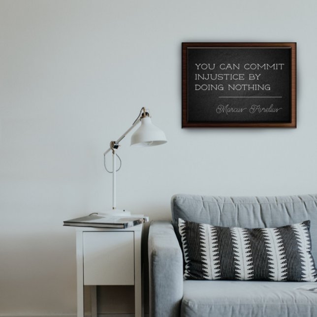 Latim cita poster de motivação da justiça (Criador carregado)