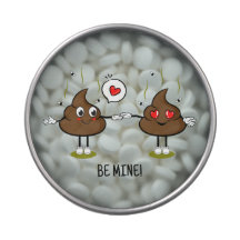 Casal de Amor Emoji de Poop Personalizado