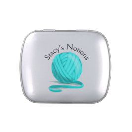 Latinhas De Menta A bola do ~ do fio da cerceta personaliza-o!
