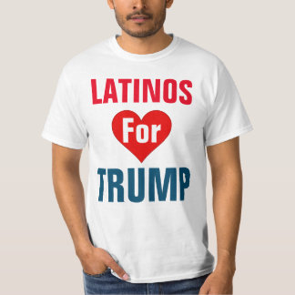 Latinos para o t-shirt do trunfo