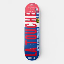 LATOUCHE JMT PARIS 8, 1/4", skateboard Deck