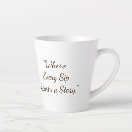 Latte Caneca de Café