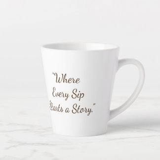 Latte Caneca de Café