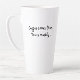 Latte Caneca de café