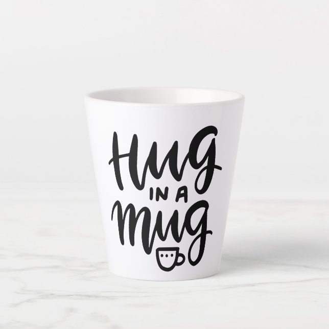 Latte Caneca de Café Aconchegante e Emocional (Frente)
