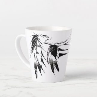Latte caneca de café Águia de 12 oz