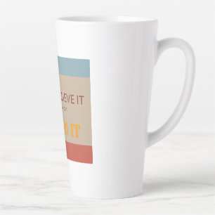 Latte caneca de café americana