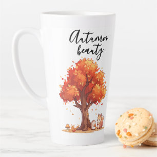 Latte Caneca de café Autumn Beauty