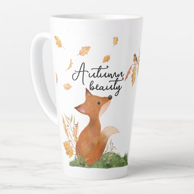 Latte Caneca de café Autumn Beauty (Ângulo esquerdo)