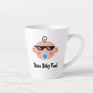 Latte Caneca de Café Bebê Chefe da Vida de Bandido