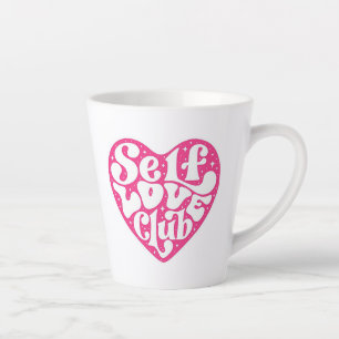 Latte Caneca de Café Clube de Amor Próprio