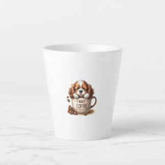 Latte Caneca de Café com Humor de Cachorrinho