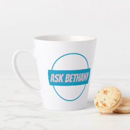 Latte Caneca de Café com Leite Ask Bethany