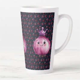 Latte Caneca de Café com Leite Grande de Cerâmica Rainha