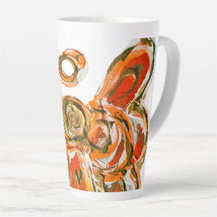 Latte Caneca de Café com Leite Personalizada Anjo Guardi