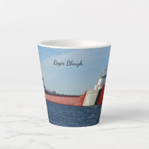 Latte caneca de café com leite Roger Blough