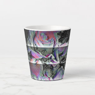 Latte Caneca de Café com Leite Techno Bouquet