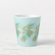 Caneca de Café com Leite Verde Pastel – Design Min