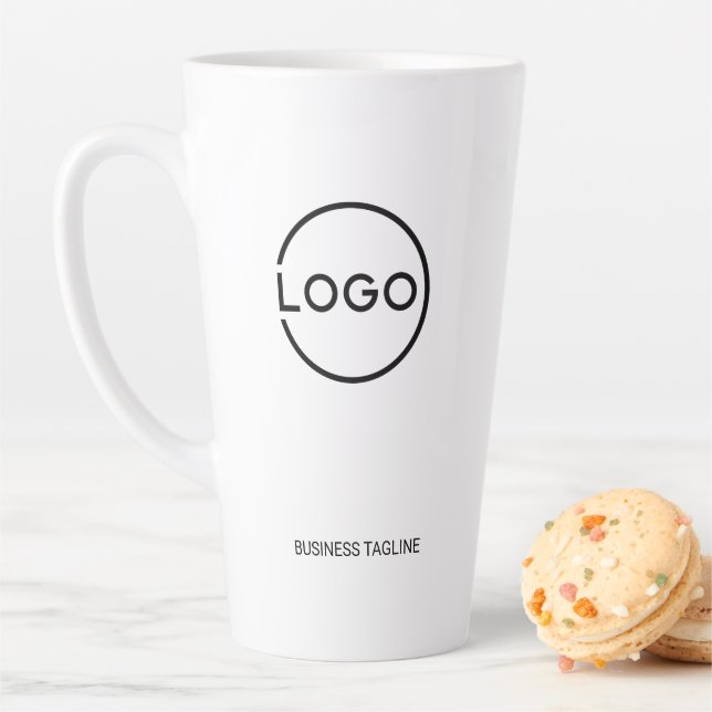Latte Caneca de Café com Logotipo Empresarial Personaliz (In Situ)
