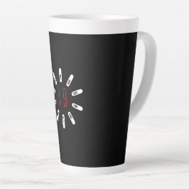 Latte Caneca de Café CORONA 19 HOAX