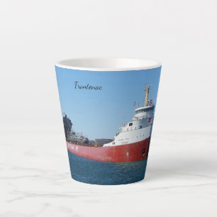 Latte Caneca de café da frente
