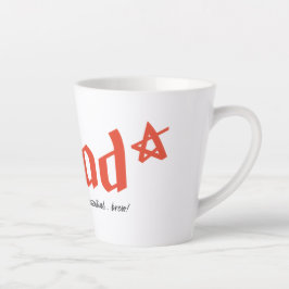 Latte Caneca de café da manhã essencial