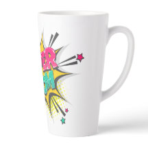 Caneca de Café da Super Mãe de Quadrinhos