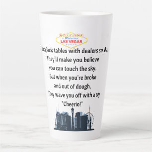 Latte Caneca de café de Las Vegas