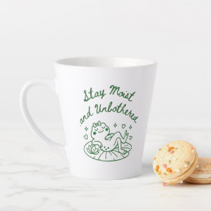 Latte Caneca de Café de Rã Engraçada Presente