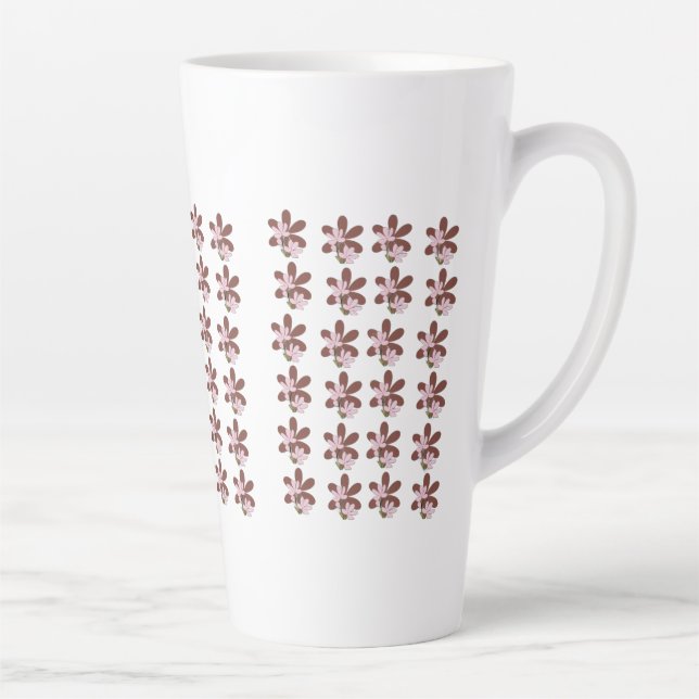 Latte Caneca de Café em Cerâmica Premium | Design Minima (Direita)