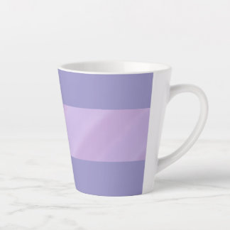 Latte Caneca de Café Estética Roxa Suave