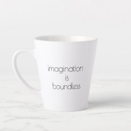 Latte Caneca de Café Imaginativo