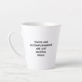 Latte Caneca de Café Material Ideais