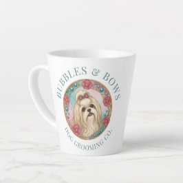 Latte Caneca de Café para Tosa de Cães Shih Tzu
