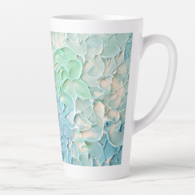 Latte caneca de café paraíso tropical (Direita)
