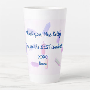 Latte Caneca de Café Personalizada de Agradecimento para