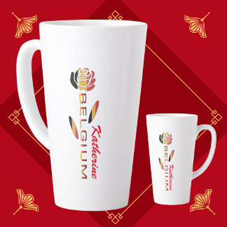 Latte Caneca de Café Personalizada Grande Deutschland Ba