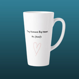 Latte Caneca de Café Personalizada para Professora de Pr