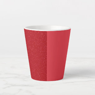 Latte Caneca de Café Personalizada Tomate Vermelho Divid
