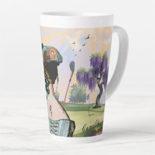 Latte Caneca de Café Sunrise Tee Time